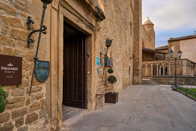 Parador De Olite Buitenkant foto